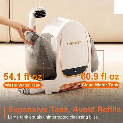 UWANT Portable Carpet & Upholstery Cleaner Machine, 12Kpa Strong