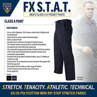 Flying Cross FX STAT Mens Police Pant, Law Enforcement, EMS, Class A  6-Pocket, Unhemmed, LAPD Navy, 40 Reg - Yahoo Shopping