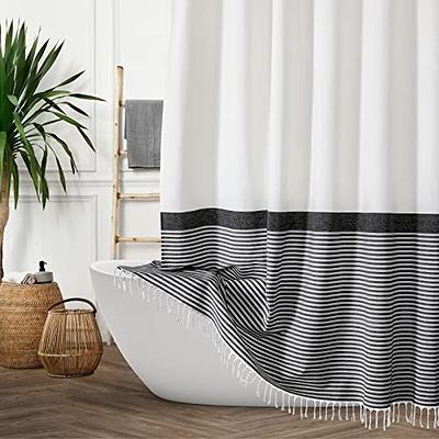 YOSTEV Taupe Modern Geometric Shower Curtain Brown,Brown and Black White  Waterproof Shower Curtain S…See more YOSTEV Taupe Modern Geometric Shower