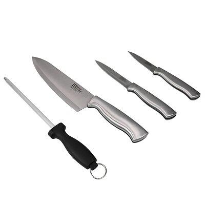 Wuyi 6 Piece Stainless Steel Knife Block Set