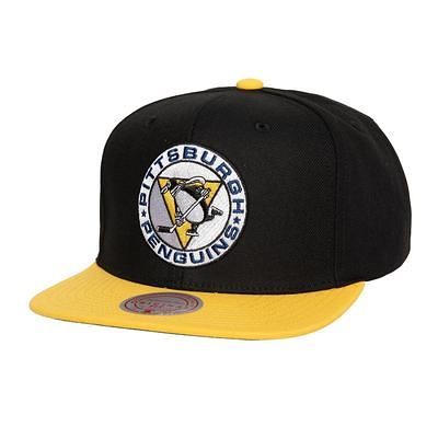 Pittsburgh Penguins Snapback Hat Cap Vintage NHL The Game Black