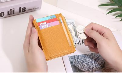 Womens Wallet Leatherwallet for Momlong Leather 