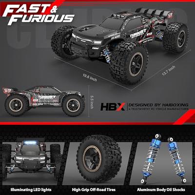 HAIBOXING 2997A Brushless RC Cars 1/12 Scale 4WD Remote Control Truck with  Independent ESC, Fast