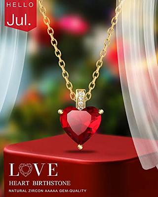 BGJ Elegant Handmade Love Heart Valentine Beads Jewelry Collection 18K  Plated