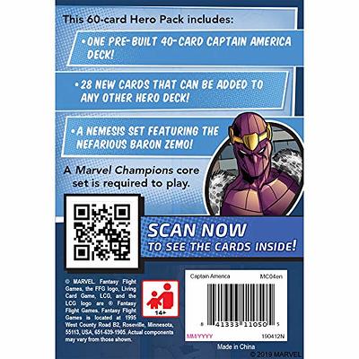  Marvel Champions The Card Game (Base Game) - Superhero Strategy  Game, Cooperative Game for Kids and Adults, Ages 14+, 1-4 Players, 45-90  Minute Playtime, Made by Fantasy Flight Games : Toys & Games