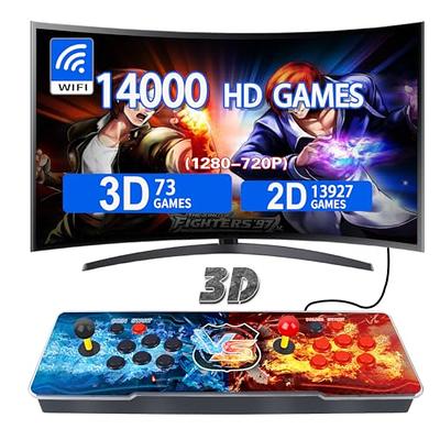  Cehim【14000 Games in 1】 3D+ Games Arcade - Support 3D Games,  1280x720,Search/Save/Hide/Pause Games, Favorite List, 4 Players Online Game  : Toys & Games