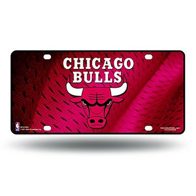 Chicago Bulls Team NBA Metal License Plate Frame for Front or Back of Car  Officially Licensed (Up Close)