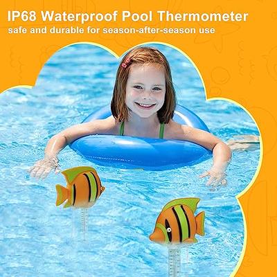 Floating Pool Thermometer Easy Read - Large Size Shark Pool Water  Temperature Thermometer, Pool Accessories for Outdoor & Indoor Swimming  Pools, Spas, Hot Tubs, Fish Ponds - Yahoo Shopping