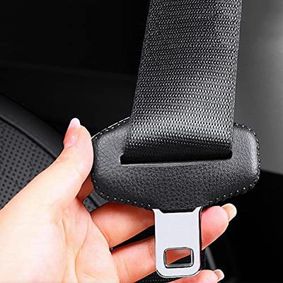 CHUANGHUI Car Seat Belt Fixing Buckle Decorate Protector Leather Cover for  BMW 1 2 3 4 5 6 7 Series X1 X2 X3 X4 X5 X6 Auto Interior Accessories (5pcs  Black) - Yahoo Shopping