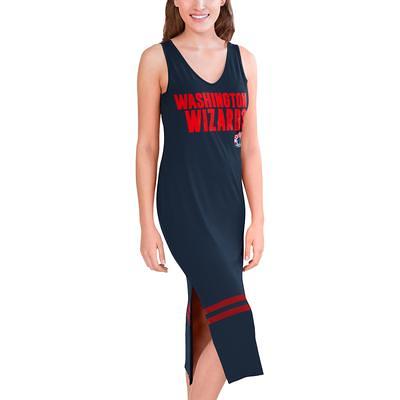 Women's New York Yankees G-III 4Her by Carl Banks Navy G.O.A.T Swimsuit  Cover-Up Dress