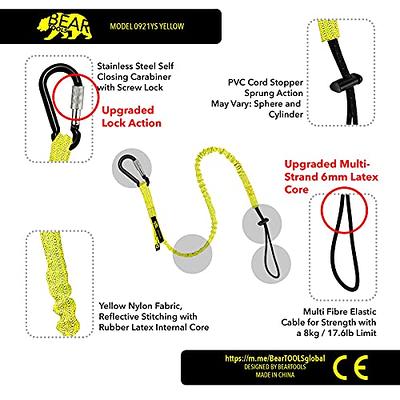 BearTOOLS Tool Lanyard with Buckle Strap – Clip Bungee Cord