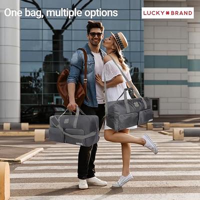 Lucky Travel Duffel Bags 85L, Gym Bag, Travel Bag & Large Duffle Bag for  Men, Foldable Overnight Weekender Bags for Women & Men with Adjustable  Shoulder Strap, Charcoal - Yahoo Shopping