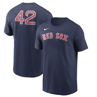 Men's Cleveland Guardians Nike Navy Jackie Robinson Day Team 42 T-Shirt