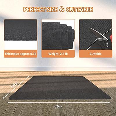 Gorilla Grip Office Chair Mat for Carpet Floor, Slip Resistant Heavy Duty  Under Desk Protector Carpeted Floors, No Divot Plastic Rolling Computer  Mats, Smooth Glide Semi Transparent Design 48x36 Clear - Yahoo