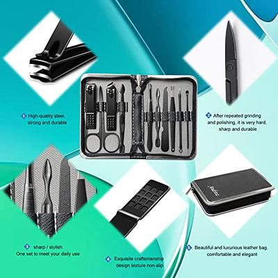 Nail Clippers Set Stainless Steel Nail Kit Eyebrow Tweezers - Temu