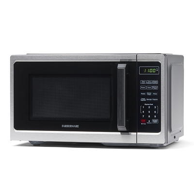 BLACK DECKER 1.1 cu ft 1000W Microwave Oven Stainless Steel