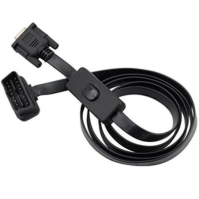 OBD Extension Cable Adapter 3 4 6 Pin Code Reader Adapter Cable