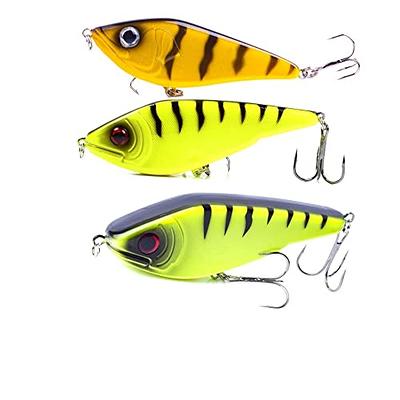 HUFFA 2PCS-3PCS / LOT Fish Jerkbait Set Hard Plastic Wobbler Rattle Lure  Tackle Pike Musky Killer Fishing Crank Jerk Baits Kit (Color : Set P) -  Yahoo Shopping