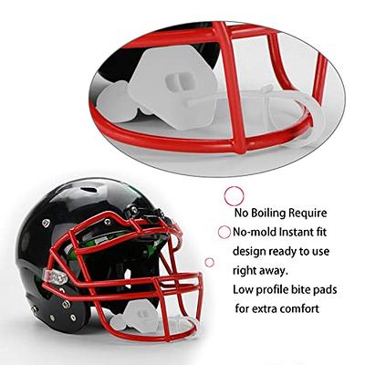 DUTYBOD Visor Clear Football Visors for Helmet Football Helmet Visor with  Clips Anti-Fog Scratch Resistant Visor and Football Mouth Guard Sets for  Youth & Adult (Silver) - Yahoo Shopping