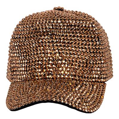 TOP HEADWEAR Women's Full Sparkle Rhinestone Gem Bling Baseball