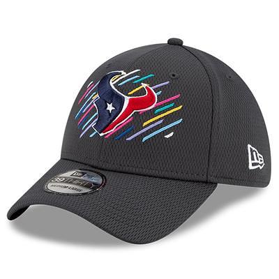 New Era Men's Houston Texans 2023 Crucial Catch Black 9Fifty Adjustable Hat