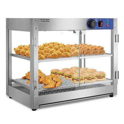 1200w Commercial Food Warmer With Dual 7l Pots Countertop