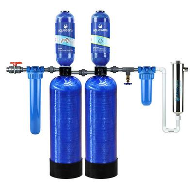 UV Gravity Water Filter System,W/3xBlack CB+UF  Filters,forCamping,RVing,Off-Grid