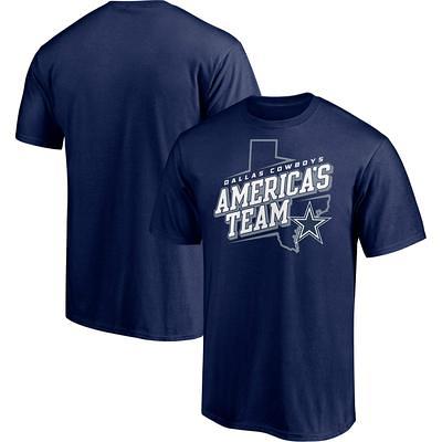 NFL Team Apparel Youth Dallas Cowboys In the Mix Navy T-Shirt