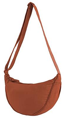 Crossbody Bag Hobo Sling Crescent Bag Women Men Trendy Small Shoulder Bag  Purse Dumpling Bag Casual Handbag Adjustable Strap - Yahoo Shopping