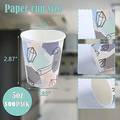 Lamosi 300 Pack 3 oz Disposable Bathroom Cups, 3oz Paper Cups for Bathroom,  Mouthwash Cups, Mini Paper Cups for Parties, Picnics, Barbecues, Travel