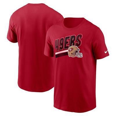 Men's Nike Scarlet San Francisco 49ers Sideline Player T-Shirt