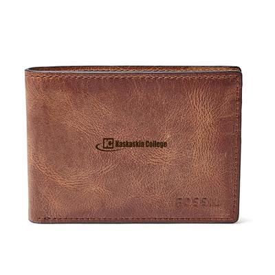 Kaskaskia College Blue Devils Fossil Leather Derrick Front Pocket Bifold  Wallet - Yahoo Shopping