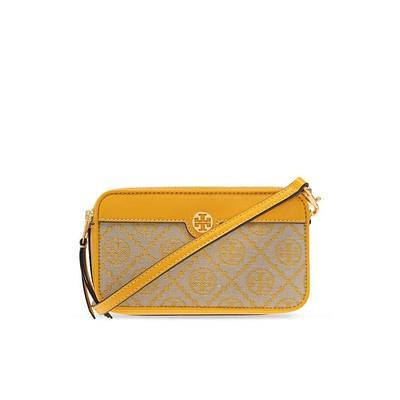 Tory Burch T Monogram Jacquard Double Zip Mini Bag