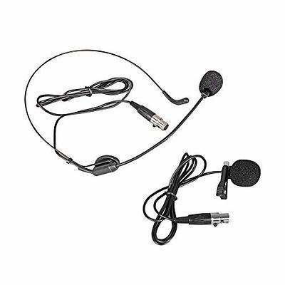 UHF Wireless Lavalier Microphone Headset Lapel Mic Bodypack