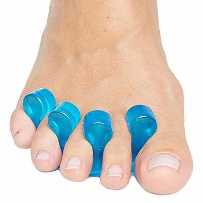 6 Pc Professional Pedicure Set Nail Foot File Foam Toe Separators