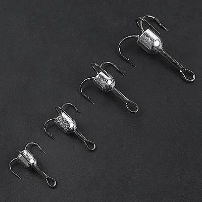 Big Game 4X #6-#5/0 Anti-Rust Treble Hook Super Sharp Triple Anchor Hooks