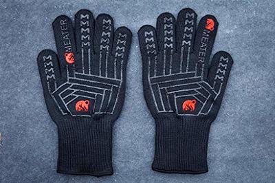 Grilling Gloves: Heat Resistant Silicone Oven Mitts With Non - Temu