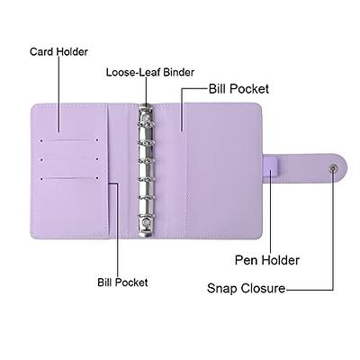 Loose Leaf Notebook A5 A6 Planner Organizer Binder Folder Travel