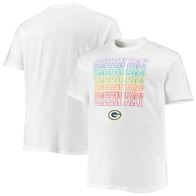 Men's Fanatics Branded Heathered Gray Green Bay Packers Big & Tall