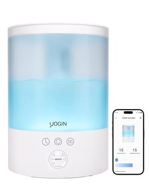  Homvana Smart Humidifier for Bedroom Large Room Home, 7L Warm  and Cool 360° Auto Mist, Auto Adapt Humidity for Baby, Nursery, Kid, and  Plants, Intelligent MistIQ Tech, Auto Adapt, Customized Humidity 