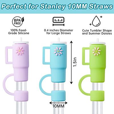 5PCS Straw Cover Cap for Stanley Cup, Silicone Straw Topper fit Stanley  30&40 Oz Tumbler with Handle, 10mm Drinking Straw Tip Covers for Stanley  Cups Accessories. - Yahoo Shopping