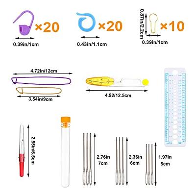 100pcs Crochet Hooks Set in Case Ergonomic Soft Grip Handles Weave Yarn  Knitting Needles Kit and Crochet Needle Accessories Crochet Kit Complete Crochet  Set for Beginners and Experiecced Crochet Lover - Yahoo