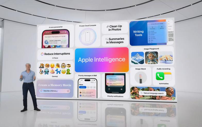 蘋果證實 iPhone 上的 Apple Intelligence 需用到 4GB 儲存空間