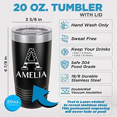 Double Insulated Stainless Steel coffee mug Engraved with your
