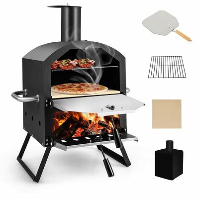 VEVOR Pizza Steel Baking Stone 16 in. x 14 in. x 0.2 in. High