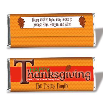 Personalized Thanksgiving Candy Bar Wrappers - Yahoo Shopping