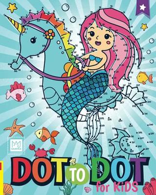 Dot To Dot For Kids Ages 8-12: 100 Fun Connect The Dots with Unicorns,  Mermaids, Princesses, Fairies, and Much More! - Yahoo Shopping