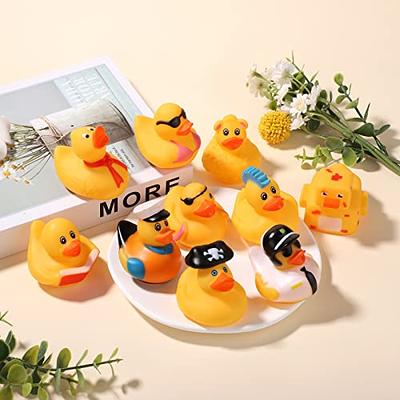 TOYMIS 10pcs Rubber Ducks and 10pcs Duck Plugs, Rubber Ducks for Jeep  Ducking Duck Plug Holder Rubber Duck Mount Car Ornaments for Dashboard  Decoration Bath Ducky Toys (Yellow, Black) - Yahoo Shopping