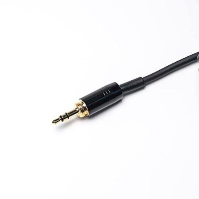 Voarmaks Audio DJ Headphone Cable Cord Line Plug Compatible with