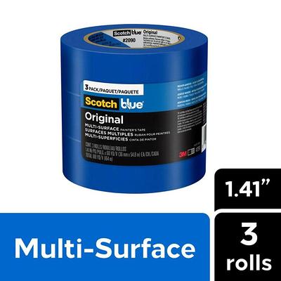 EDSRDRUS Rough Surfaces 1.42 inchs Green Painter's Tape 3 Rolld x